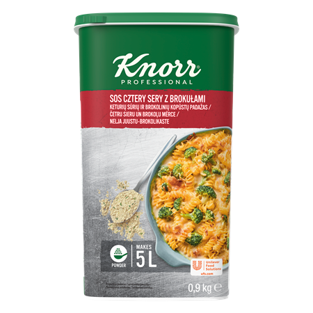 Sos cztery sery z brokułami Knorr Professional 0,9 kg - 